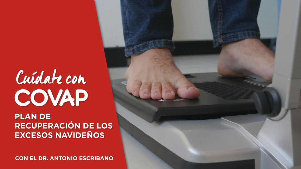 Cuídate con COVAP: Plan de recuperación de los excesos navideños